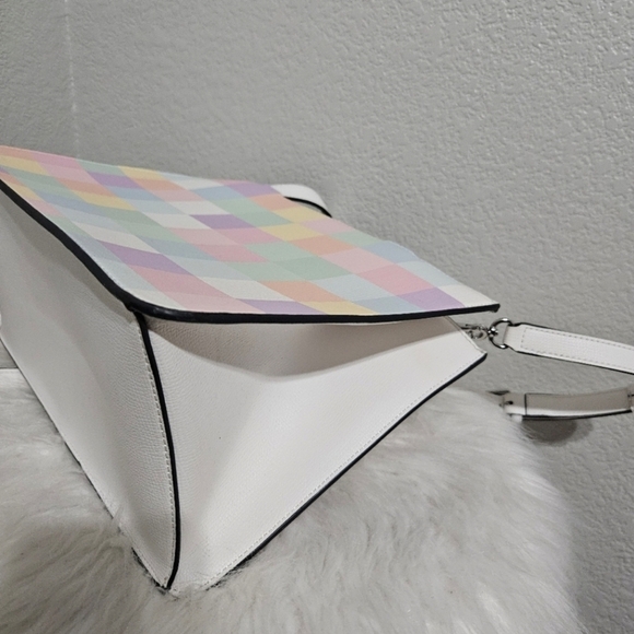 🔹️Karl Lagerfeld🔹️ Blush colorblock Combo Satchel ✨️🤍 - Picture 5 of 5